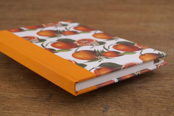 Rezeptbuch "Orangen", mit Register